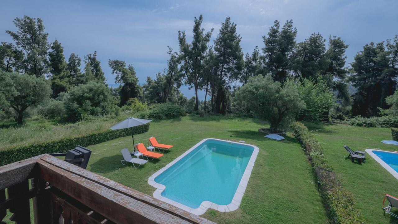 Stone Made Private Pool Villas Kriopigi Exterior foto